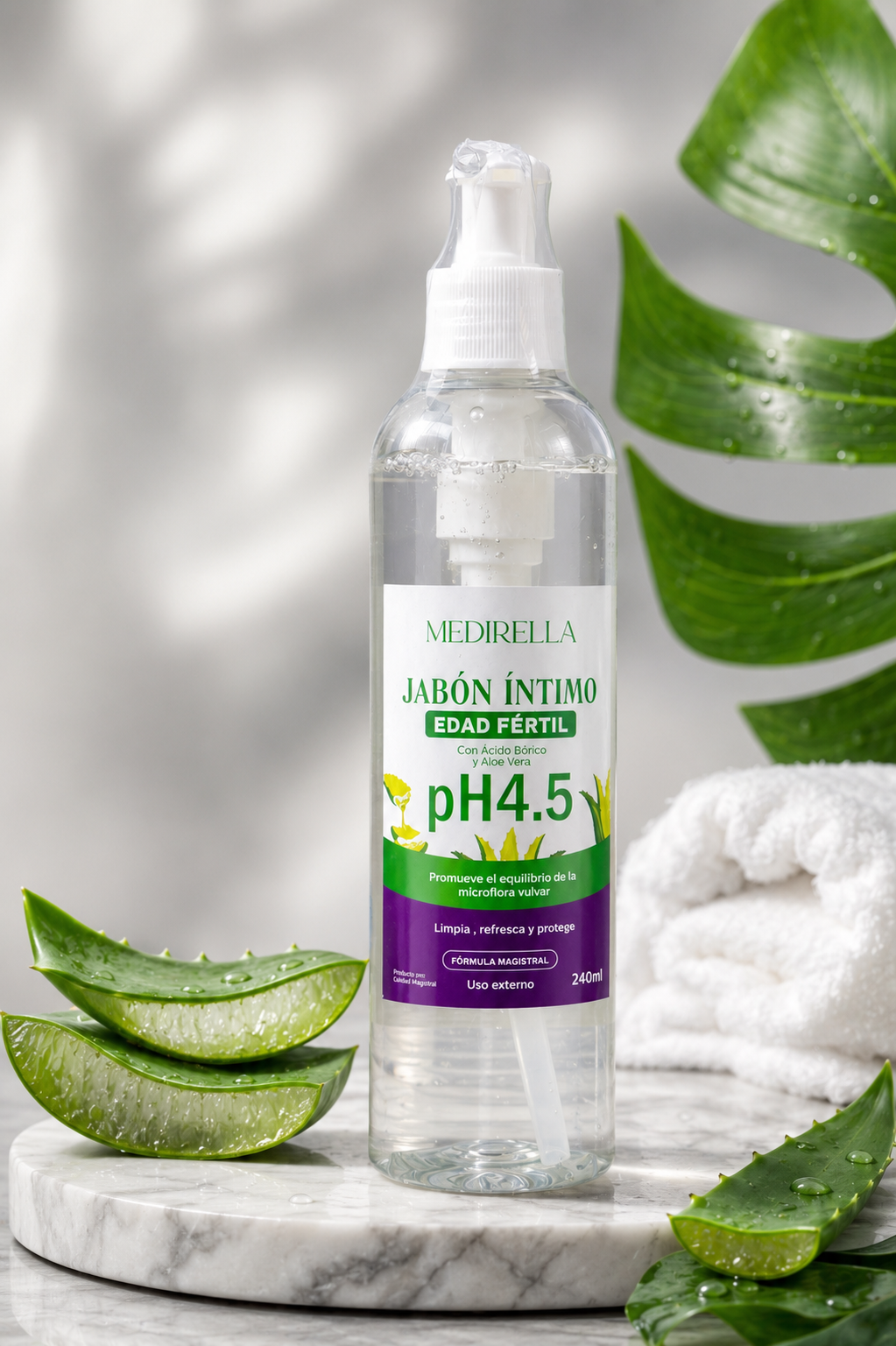 JABON INTIMO pH 4.5 (EDAD FERTIL)  240ml
